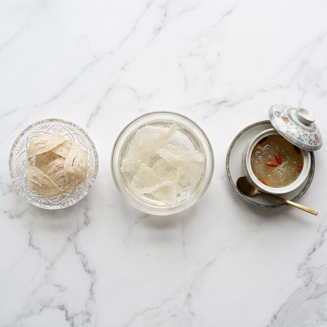 燕窝从泡发到炖煮的完整三步骤流程