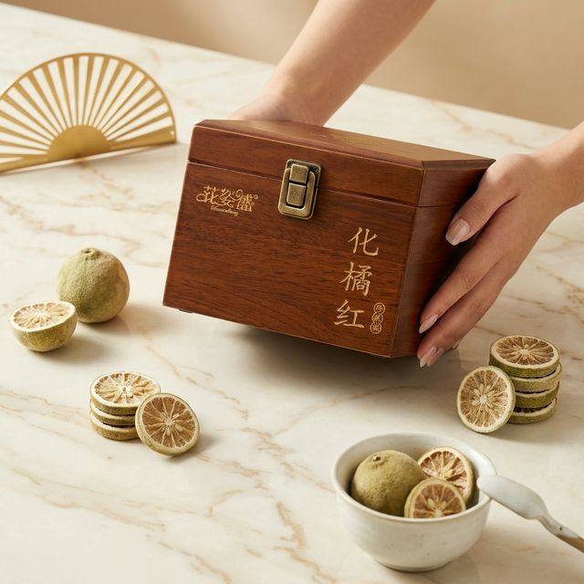 花姿盛化橘红产品与干片展示