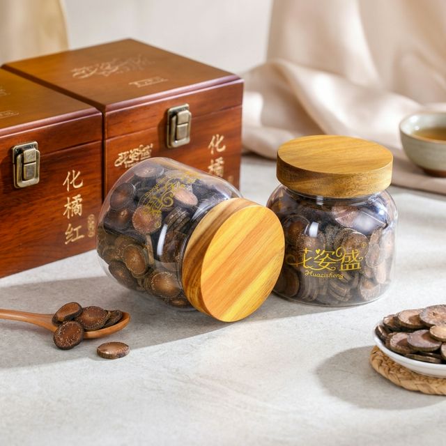 花姿盛化橘红产品整体展示