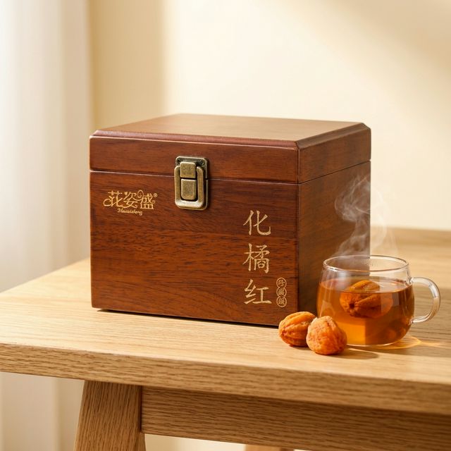 化橘红泡水冲饮场景