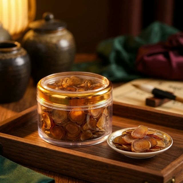 花姿盛长白山梅花鹿茸蜡片特写展示