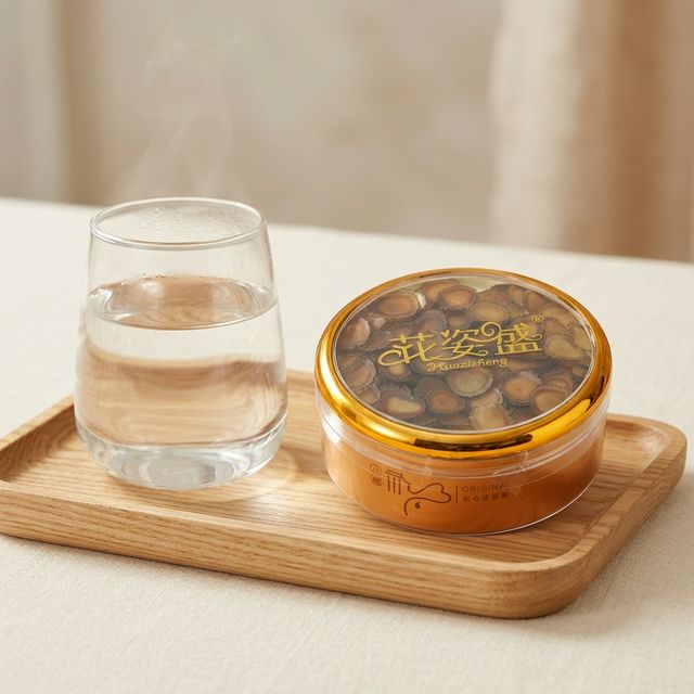 鹿茸粉温水冲饮场景