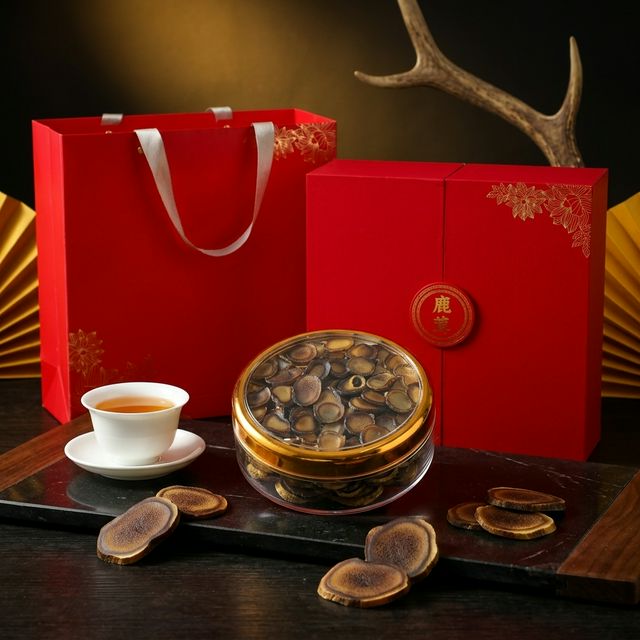 花姿盛鹿茸蜡片展示