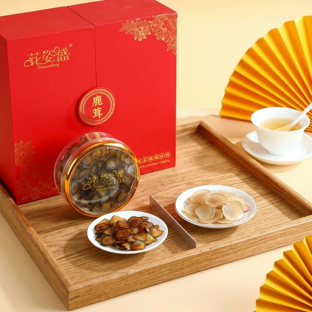 梅花鹿茸马鹿茸对比