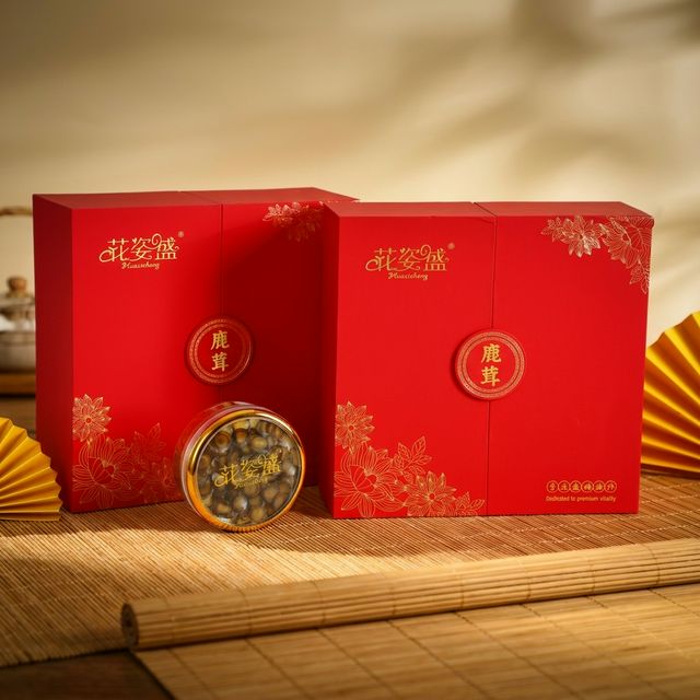 花姿盛鹿茸蜡片产品展示