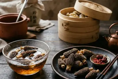 金堂羊肚菌的功效与食用方法全解析 — 养生知识 | 花姿盛养生智慧