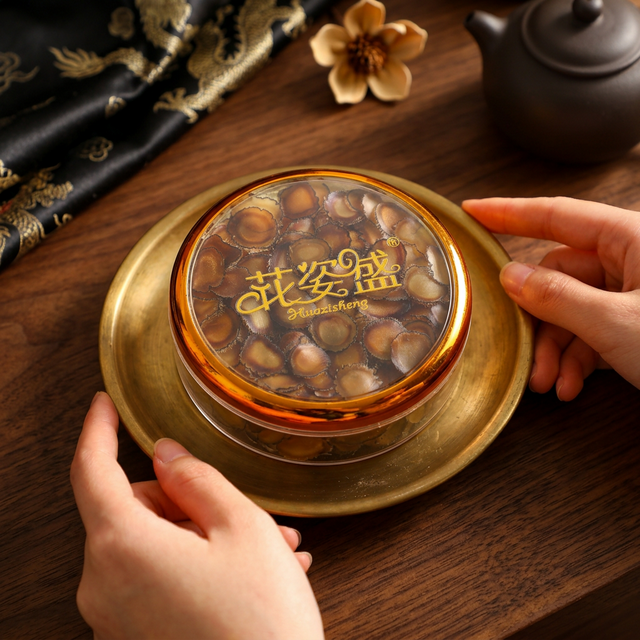 花姿盛鹿茸蜡片产品特写,蜜蜡色半透明质地