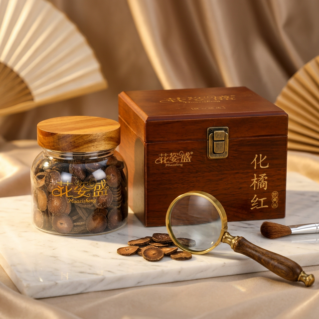 花姿盛化橘红全绒毛小果产品特写