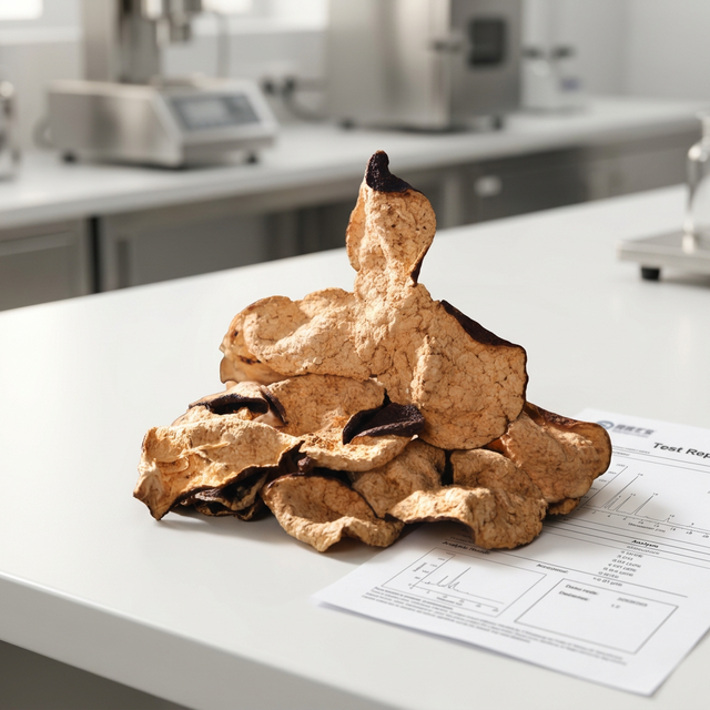 花姿盛陈皮产品与检测报告特写