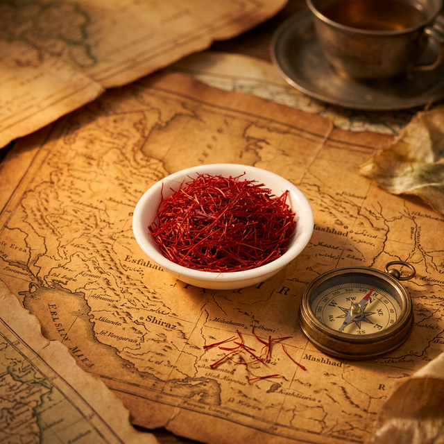 花姿盛藏红花花丝与产地溯源元素