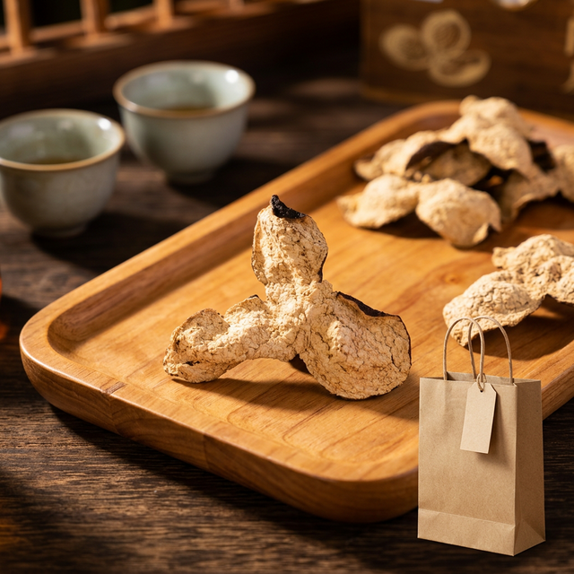 花姿盛陈皮礼盒装产品特写