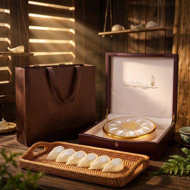 花姿盛燕窝在传统马来西亚燕屋场景中的展示