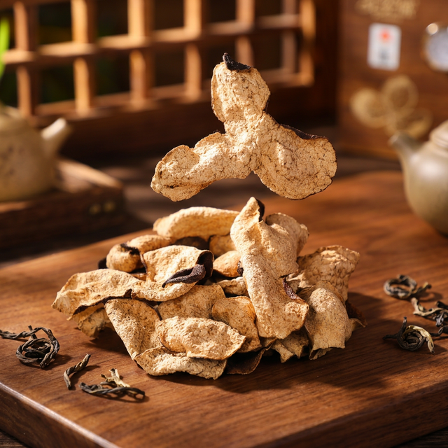 花姿盛新会双水镇核心产区陈皮特写