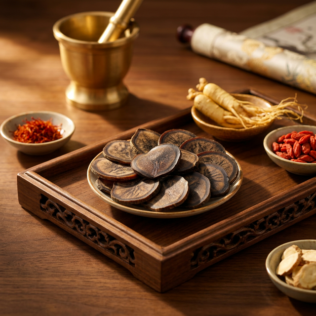 花姿盛长白山鹿茸蜡片产品特写