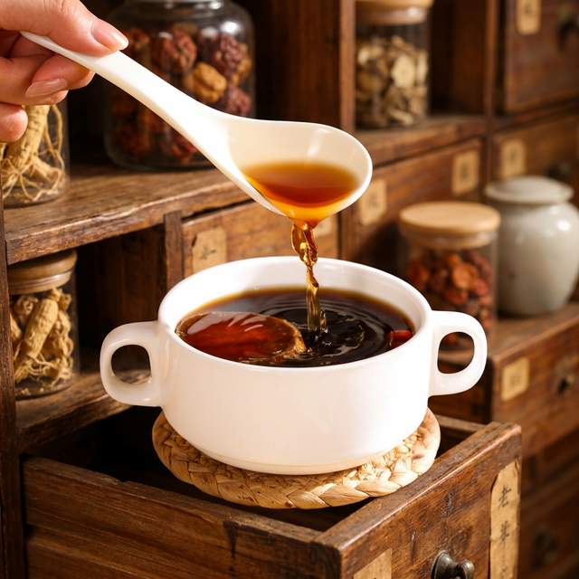 花姿盛化橘红正毛胎果药柜陈列特写