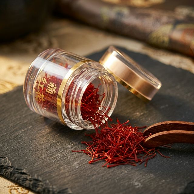 花姿盛伊朗特级藏红花全丝花丝特写