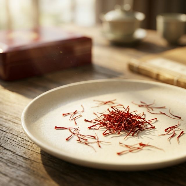 花姿盛伊朗特级藏红花全丝花丝近景