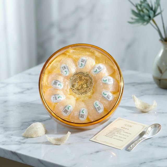 花姿盛溯源干燕窝盏与泡发炖煮指导卡片