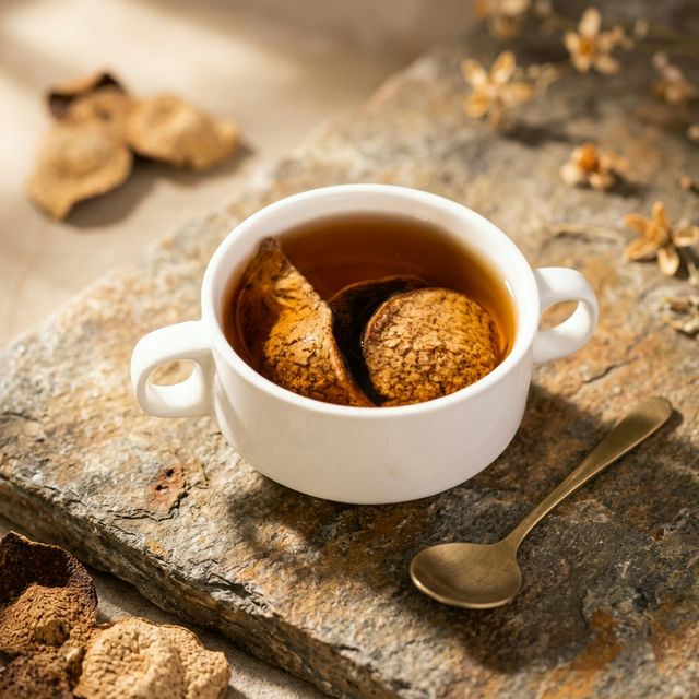 花姿盛新会茶枝柑陈皮特写,油室密布纹理清晰