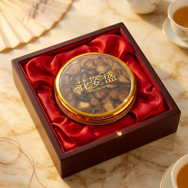 花姿盛鹿茸蜡片礼盒装高端产品展示