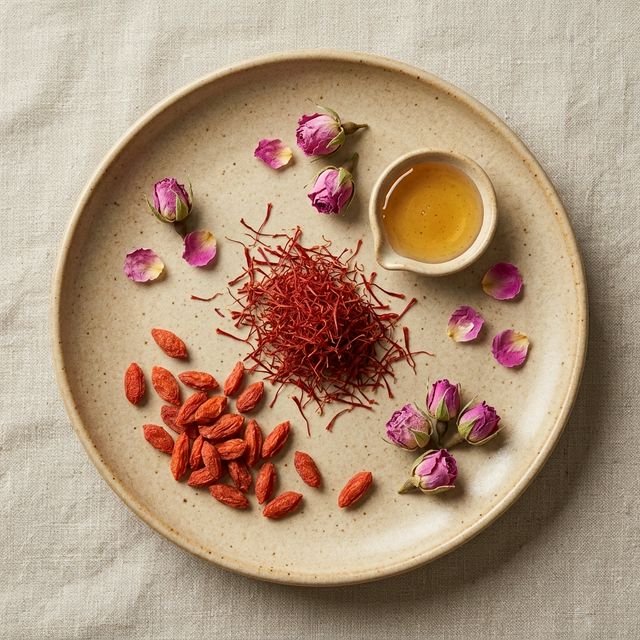 花姿盛藏红花搭配枸杞红枣养生组合