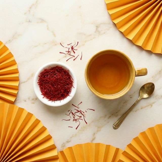 藏红花抗氧化泡水展示