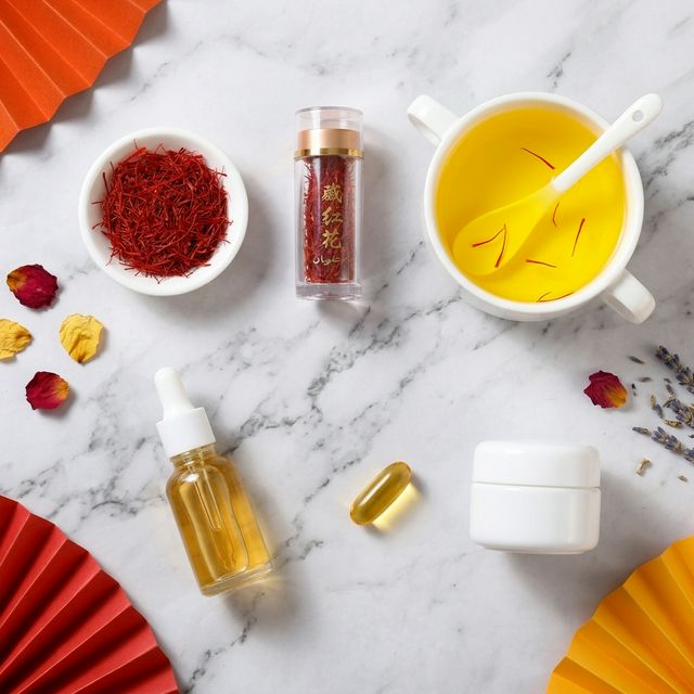 藏红花美容抗氧化组合