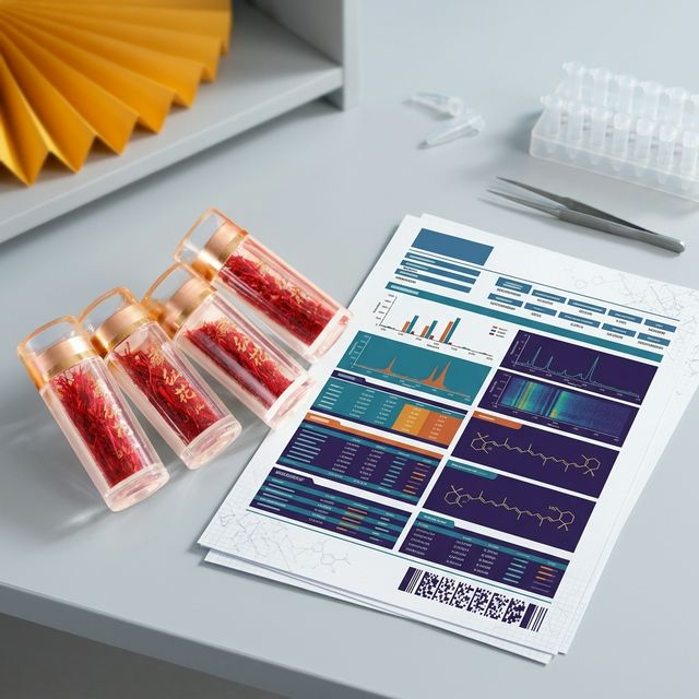 藏红花检测报告场景