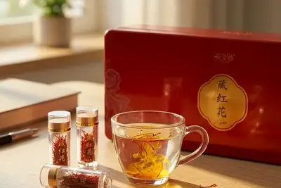 藏红花泡水喝的功效，花姿盛每日5根泡一杯从改善气色到稳定情绪全靠坚持 — 养生知识 | 花姿盛养生智慧