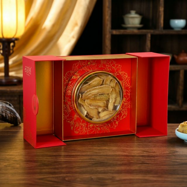 花姿盛秦岭天麻片产品特写