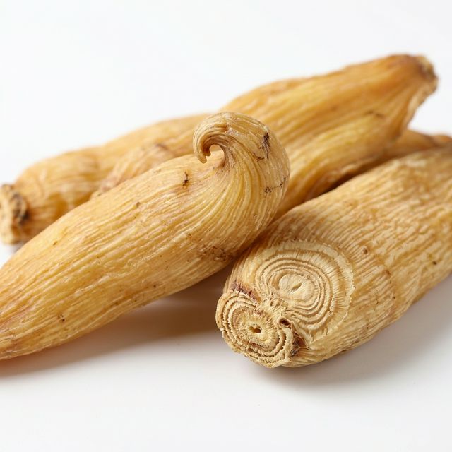 天麻鹦嘴钉与断面角质样特征特写