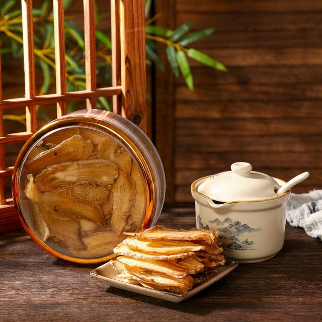 天麻片炖汤场景