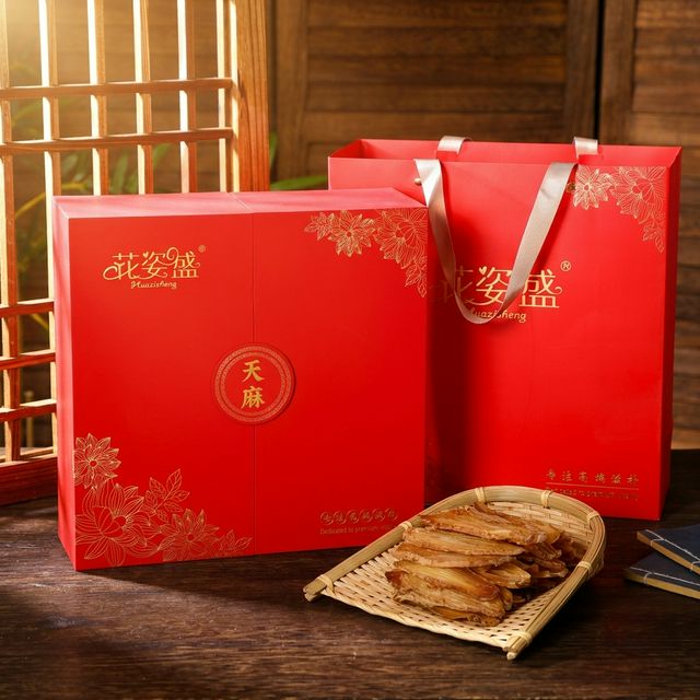 花姿盛天麻三种吃法