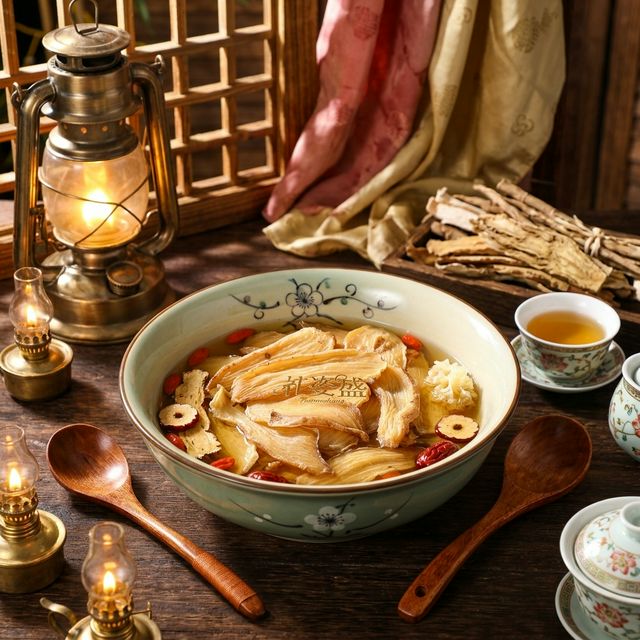 天麻养生汤品场景