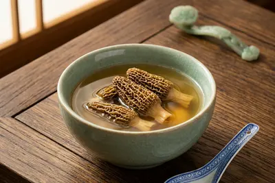 羊肚菌哪个牌子最好？花姿盛多糖含量超国标50%的秘密在种植模式里 — 养生知识 | 花姿盛养生智慧