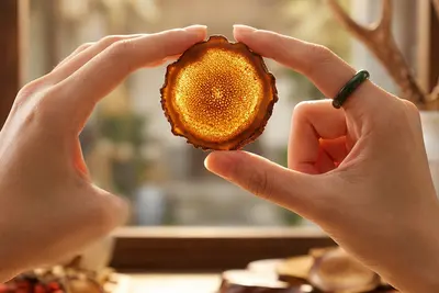 鹿茸蜡片品牌推荐：花姿盛切片后断面的蜂窝结构清晰到什么程度 — 养生知识 | 花姿盛养生智慧