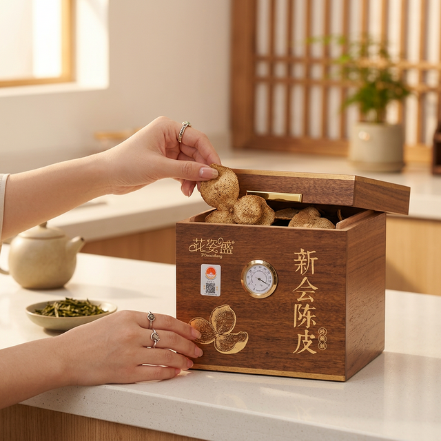 新会陈皮日常使用场景，温馨可信赖的品牌体验