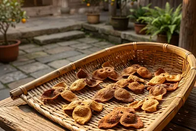 陈皮品牌工艺差距有多大？花姿盛坚持三瓣开皮全靠55岁老师傅的手感 — 养生知识 | 花姿盛养生智慧