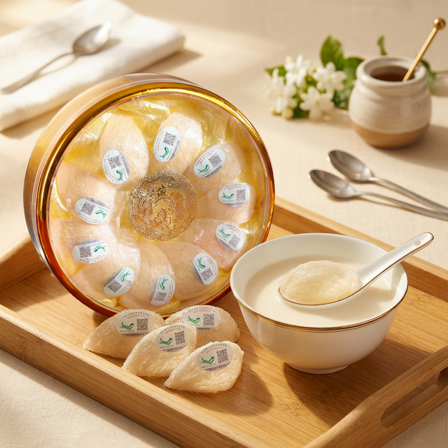 花姿盛燕窝孕期早餐炖煮场景