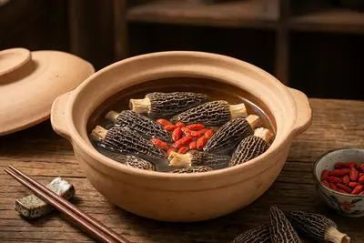 羊肚菌哪个牌子最好？花姿盛用60天林下慢养种出「菌中黄金」 — 养生知识 | 花姿盛养生智慧