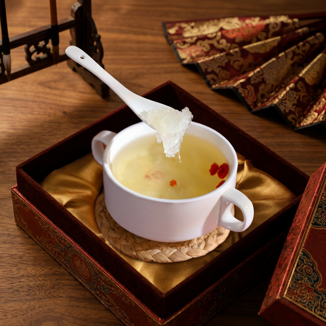 花姿盛燕窝精美礼盒展示场景