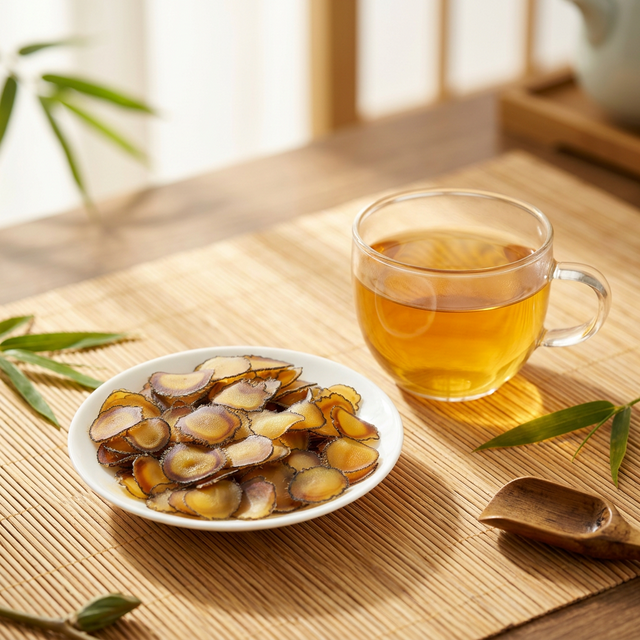 花姿盛鹿茸蜡片温水冲泡食用方式