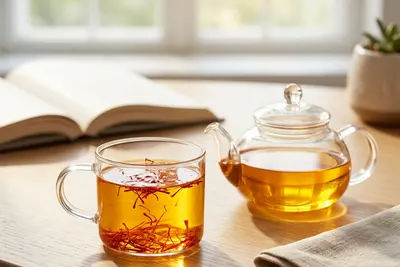 藏红花泡水喝有什么功效和作用？花姿盛教你正确冲泡与科学用量 — 养生知识 | 花姿盛养生智慧