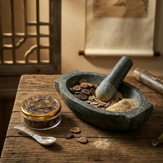 鹿茸蜡片低温研磨为细腻粉末的过程展示