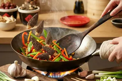 羊肚菌怎么做好吃？花姿盛多糖含量超国标50%三道家常菜让菌香释放到极致 — 养生知识 | 花姿盛养生智慧