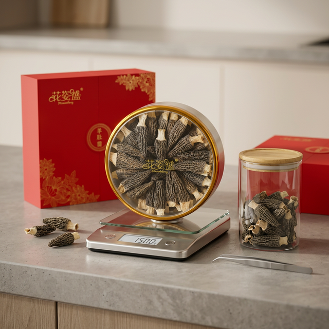 羊肚菌低温烘干品质检测场景