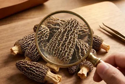 如何挑选高品质干羊肚菌？花姿盛每一朵的蜂窝纹理都经人工分级 — 养生知识 | 花姿盛养生智慧