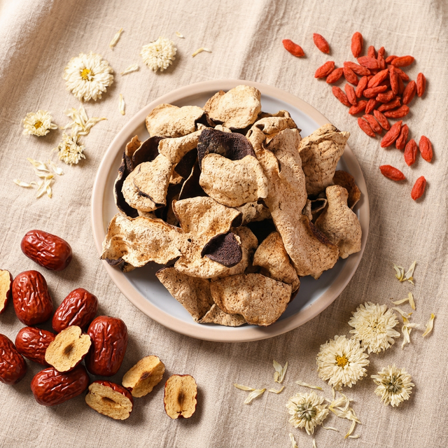 陈皮搭配红枣枸杞的养生组合