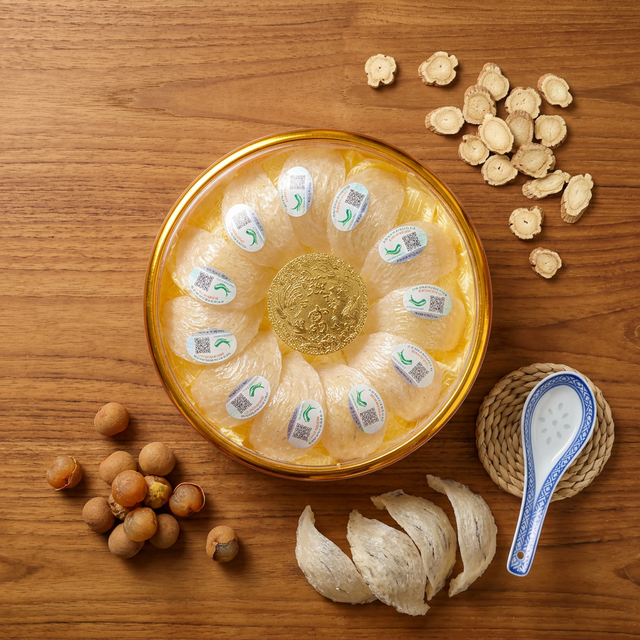 花姿盛燕窝搭配西洋参桂圆的传统滋补组合