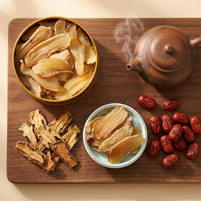 天麻搭配当归红枣的中药养生组合